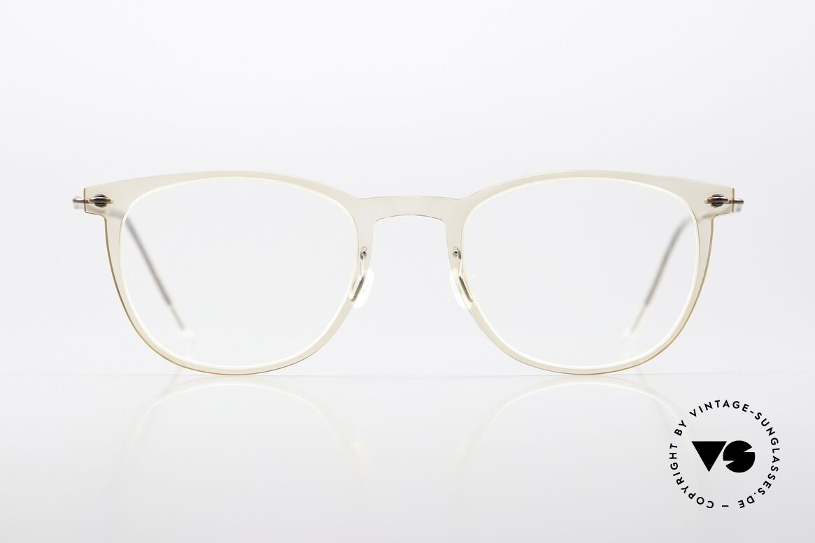 Lindberg 6529 47 NOW Edle Damenbrille Transparent, Modell 6529, T803, Größe 47/20, Bügel 140, col. U12, Passend für Damen