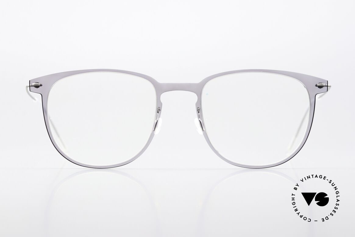 Lindberg 6549 NOW Damenbrille Semi Transparent, Lindberg Damenbrille aus der NOW bzw. N.O.W. Serie, Passend für Damen