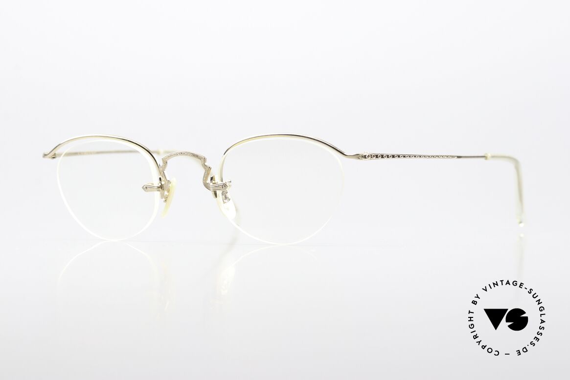 Oliver Peoples OP29C Gold-Filled Brille Von 1991, alte Oliver Peoples vintage Brillenfassung von 1991, Passend für Herren und Damen