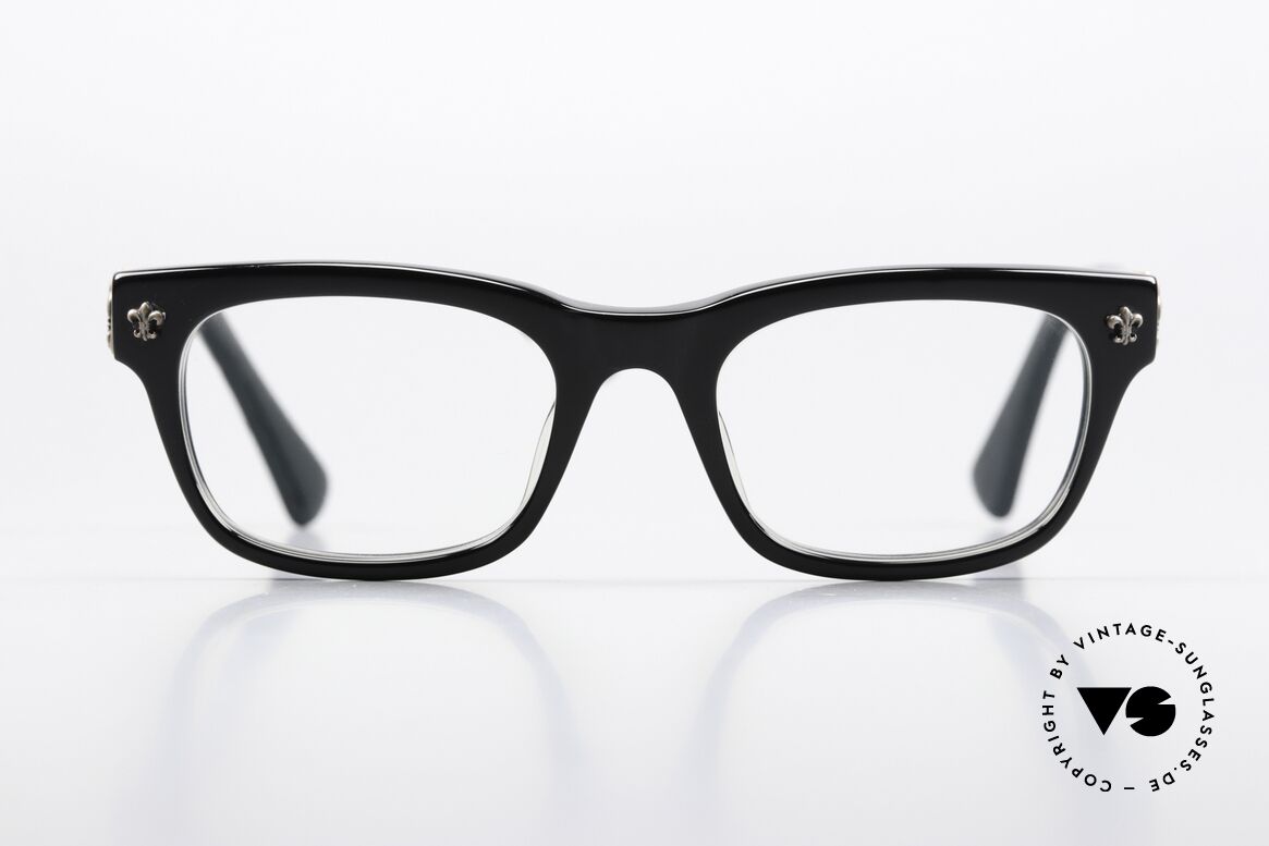 Chrome Hearts Gittin Any 49 Rockstar Brille 49mm Größe, markante Luxus-Herrenbrille in S Größe 49/19-145, Passend für Herren