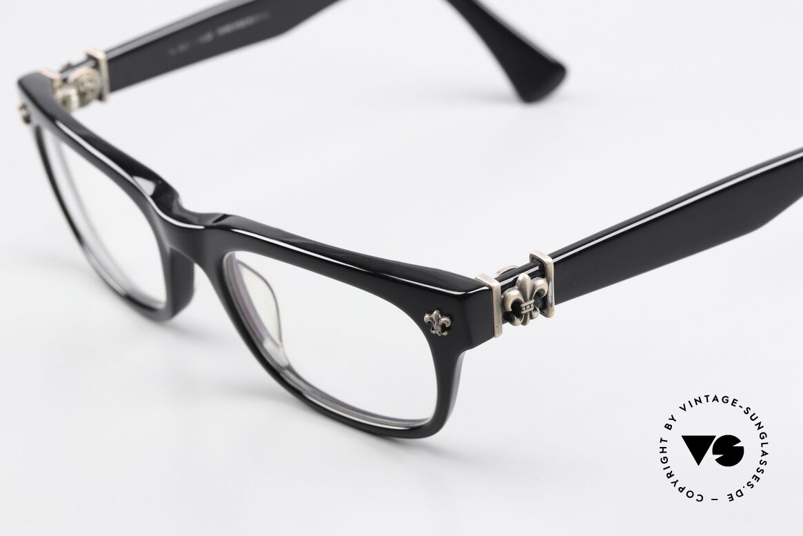 Chrome Hearts Gittin Any 49 Rockstar Brille 49mm Größe, Insider wissen daher um den 'made in Japan' Aufdruck, Passend für Herren