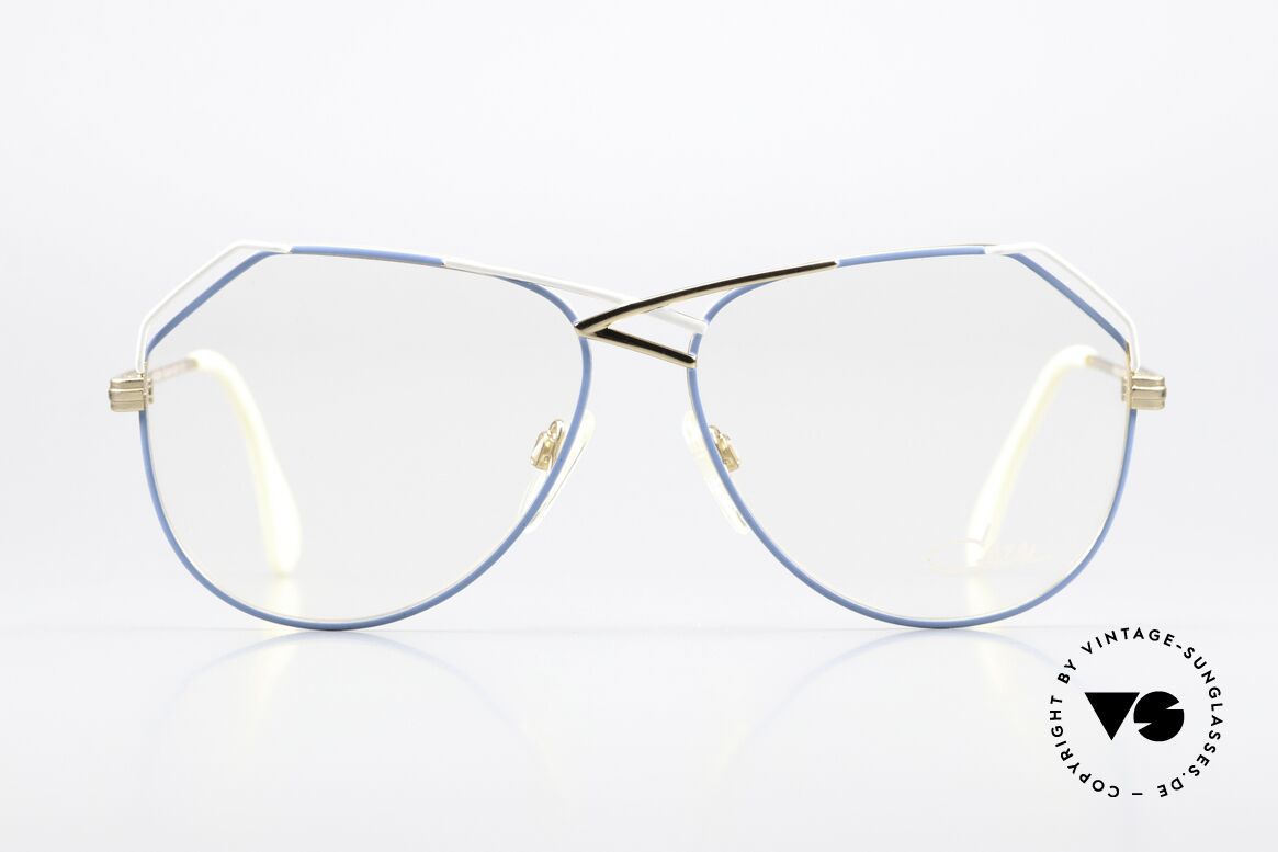 Cazal 229 Frauen Brille 80er Large Size, kunstvoll verschlungener Steg (TOP-Qualität), Passend für Damen