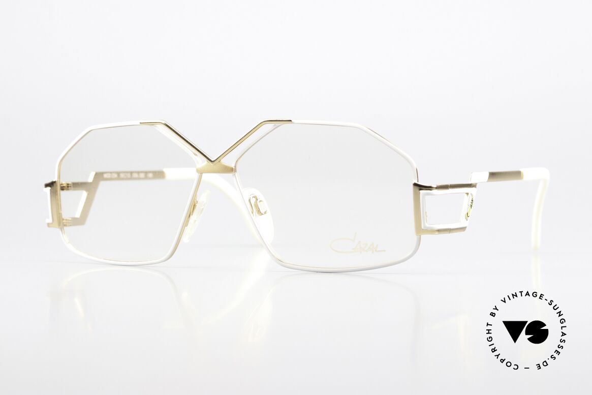 Cazal 234 Designerbrille Von 1989, extravagante CAZAL Brille aus den 1980ern/90ern, Passend für Damen