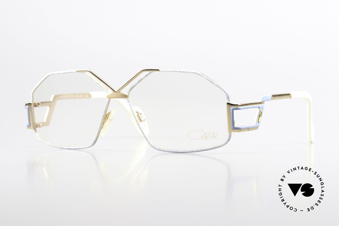 Cazal 234 Old School HipHop Brille, extravagante CAZAL Brille aus den 1980ern/90ern, Passend für Damen