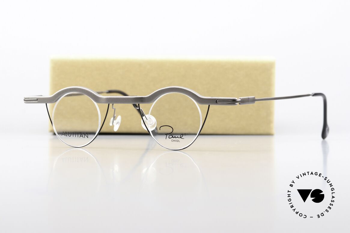 Paul Chiol 2019 Rare Bauhaus Brille Titanium, Größe: medium, Passend für Herren und Damen