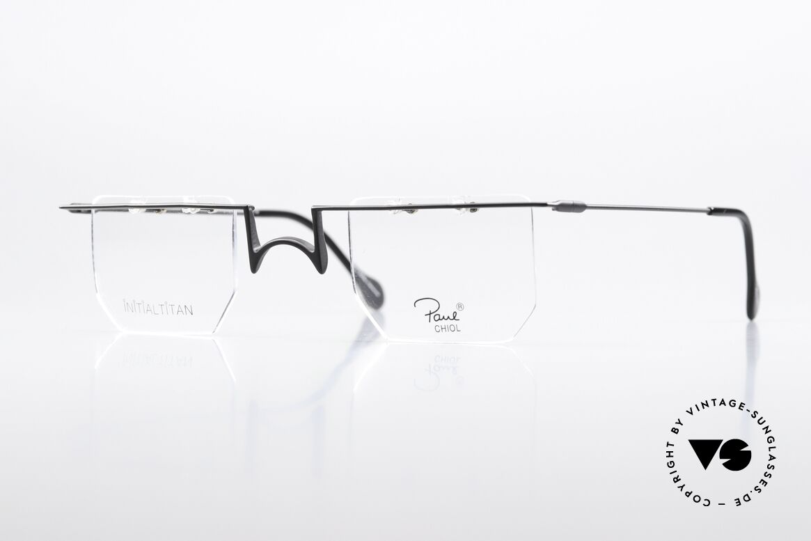Paul Chiol 2021 Architekten Brille Eckig, Insider vintage Brille von PAUL CHIOL (aka Initial), Passend für Herren und Damen