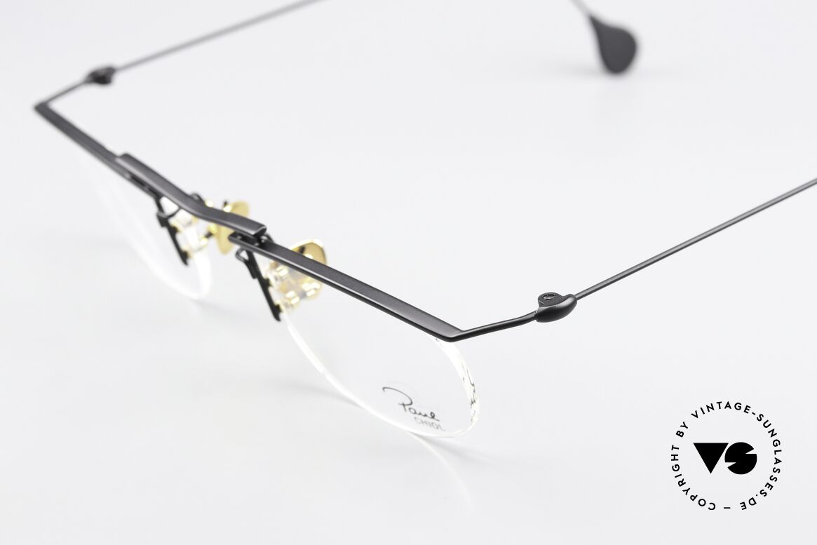 Paul Chiol 10 Kunst Und Handwerk Brille, Gläser sind mit kleinen Schrauben am Rahmen fixiert, Passend für Herren und Damen