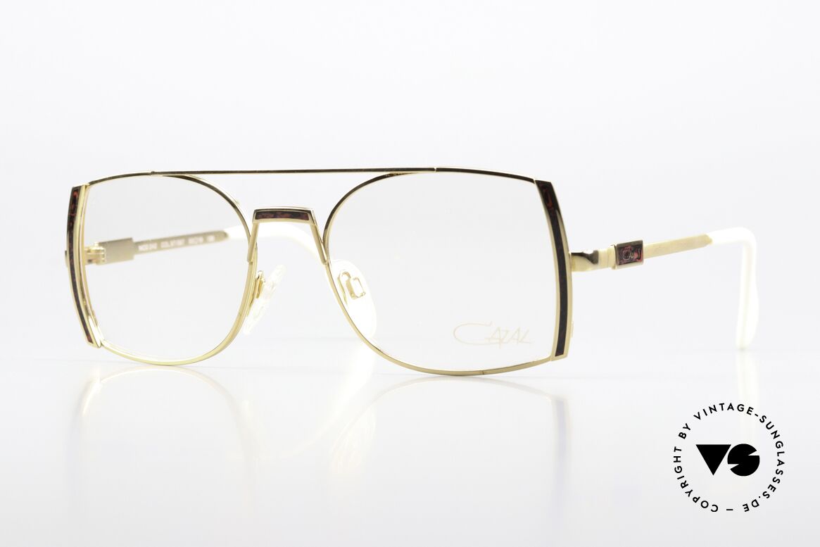 Cazal 242 Tyga Hip Hop Vintage Brille, echte 'Old School' vintage HipHop Brille von Cazal, Passend für Herren und Damen