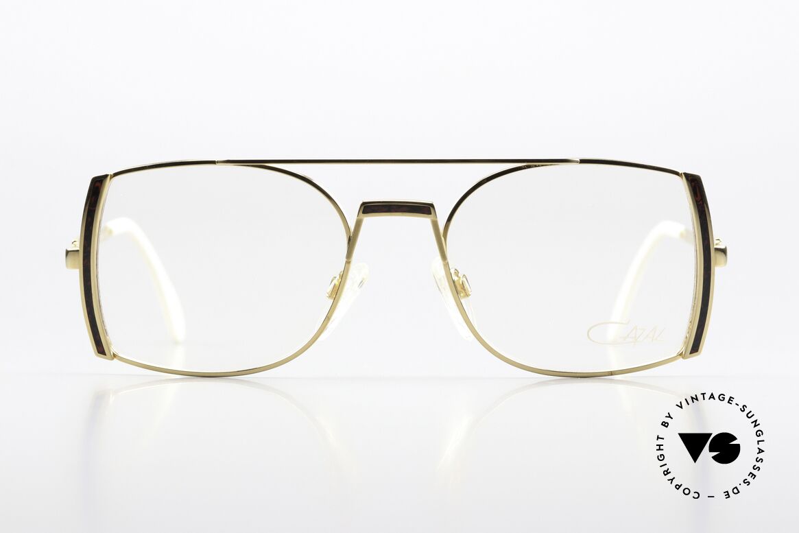 Cazal 242 Tyga Hip Hop Vintage Brille, u.a. getragen vom Rapper 'Tyga' (BET-Awards, 2011), Passend für Herren und Damen
