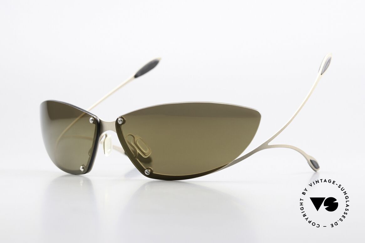 Parasite Loa Matrix Sonnenbrille Morpheus, futurtistische Parasite Sonnenbrille, Mod. LOA V01 009, Passend für Herren und Damen