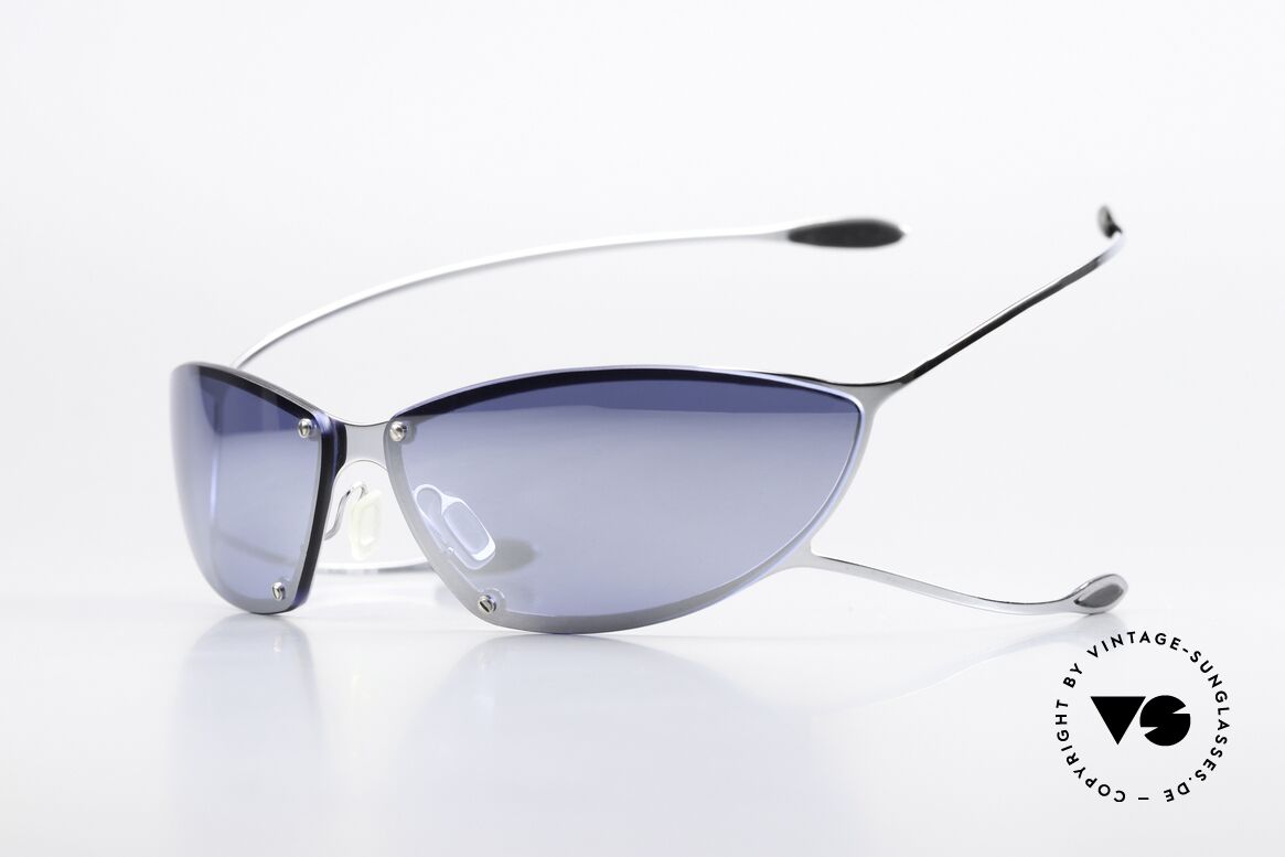 Parasite Sporn Star Futuristische Sonnenbrille, futurtistische Parasite Sonnenbrille, Mod. SPORN STAR, Passend für Herren und Damen