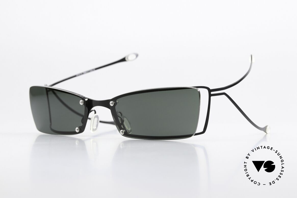 Parasite Hybride 3 Eye-Catcher Sonnenbrille, futurtistische Parasite Sonnenbrille, HYBRIDE 3 C02, Passend für Herren und Damen