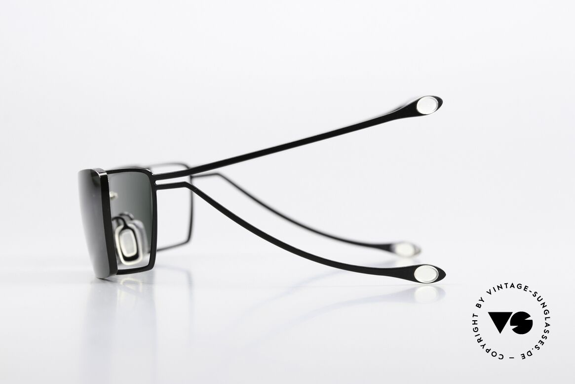 Parasite Hybride 3 Eye-Catcher Sonnenbrille, charakteristische Doppelbügel = Haltesystem 'STEREO', Passend für Herren und Damen