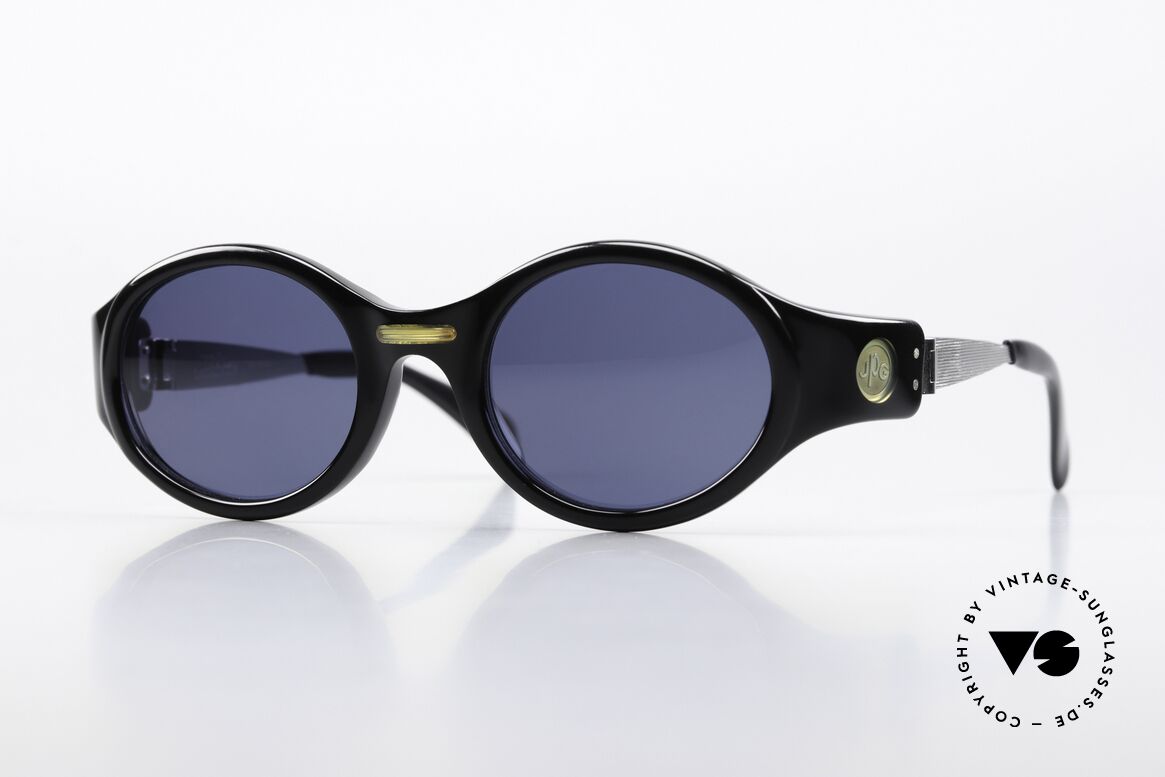 Jean Paul Gaultier 56-2272 Steampunk Designer Brille, vintage 1990er Jean Paul Gaultier Kultsonnenbrille, Passend für Herren und Damen