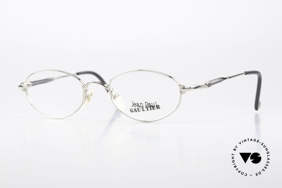 Jean Paul Gaultier 55-8110 Ähnlich Belly Gaultier 57-7201, ovale vintage Brillenfassung von Jean Paul GAULTIER, Passend für Herren und Damen