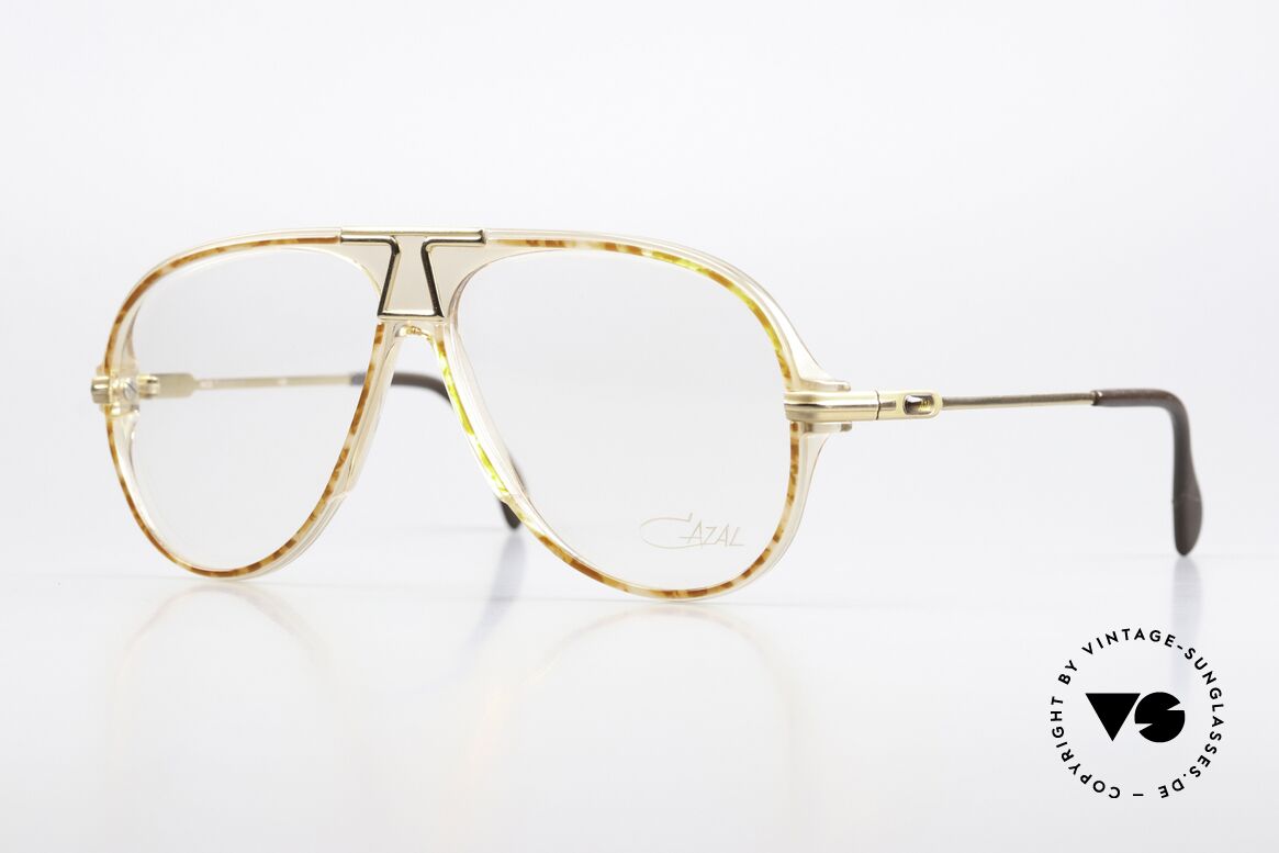 Cazal 622 Designer Brille Von 1984, legendäre Pilotenform interpretiert von CAri ZALloni, Passend für Herren