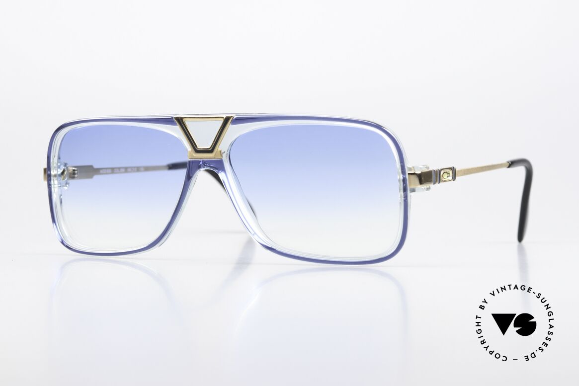 Cazal 635 Jay-Z HipHop Vintage Brille, 80er Old School Run DMC Hip Hop Szene Brille, Passend für Herren