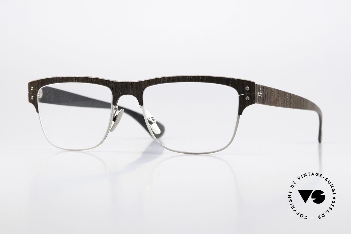 Lucas de Stael Nemus 14 Brille Aus Naturprodukten, LUCAS de STAËL, Nemus N14, Größe 51/19, color 5, Passend für Herren
