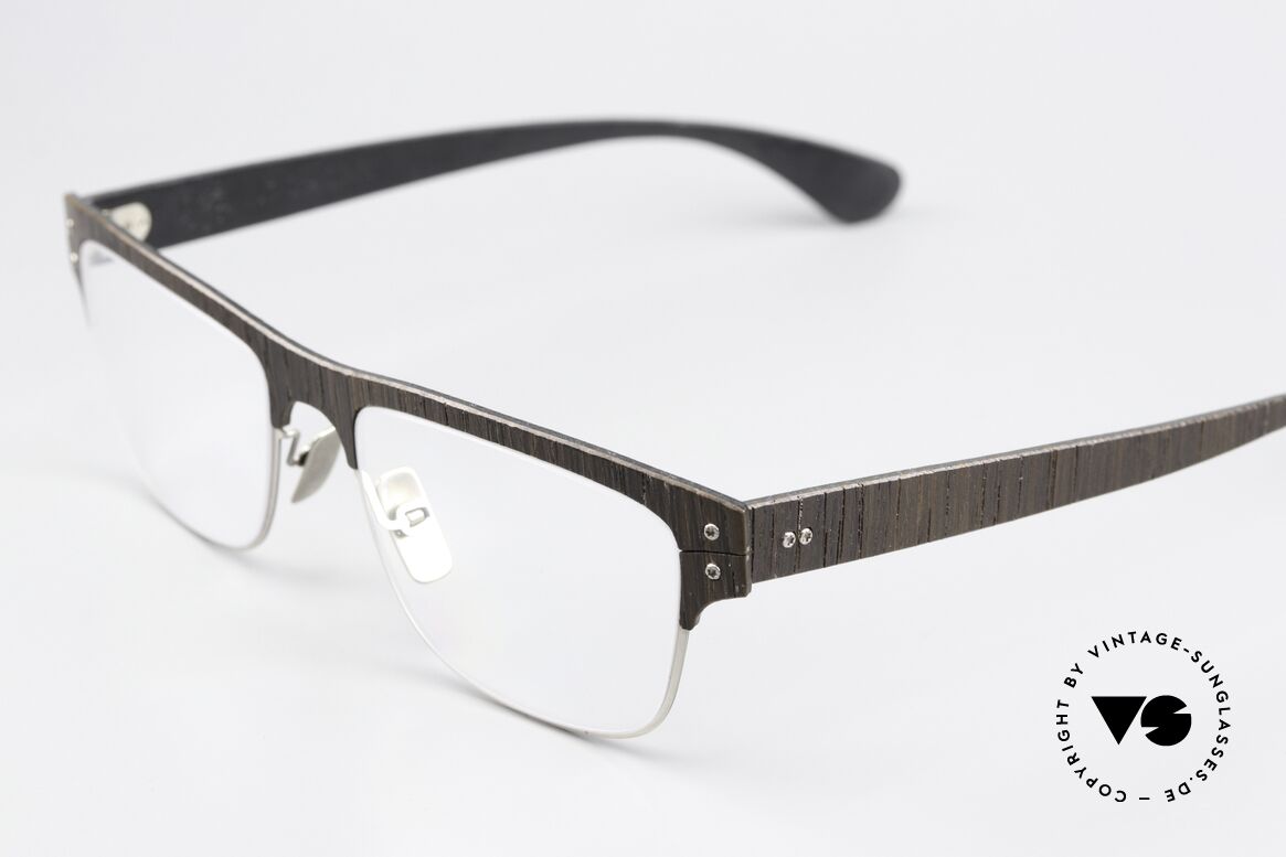 Lucas de Stael Nemus 14 Brille Aus Naturprodukten, Nemus Collection mit extra adjustierbaren Nasenpads, Passend für Herren