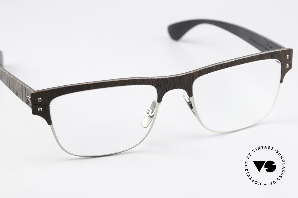 Lucas de Stael Nemus 14 Brille Aus Naturprodukten, ungetragen von 2016; Lieferung in einem de Staël Etui, Passend für Herren