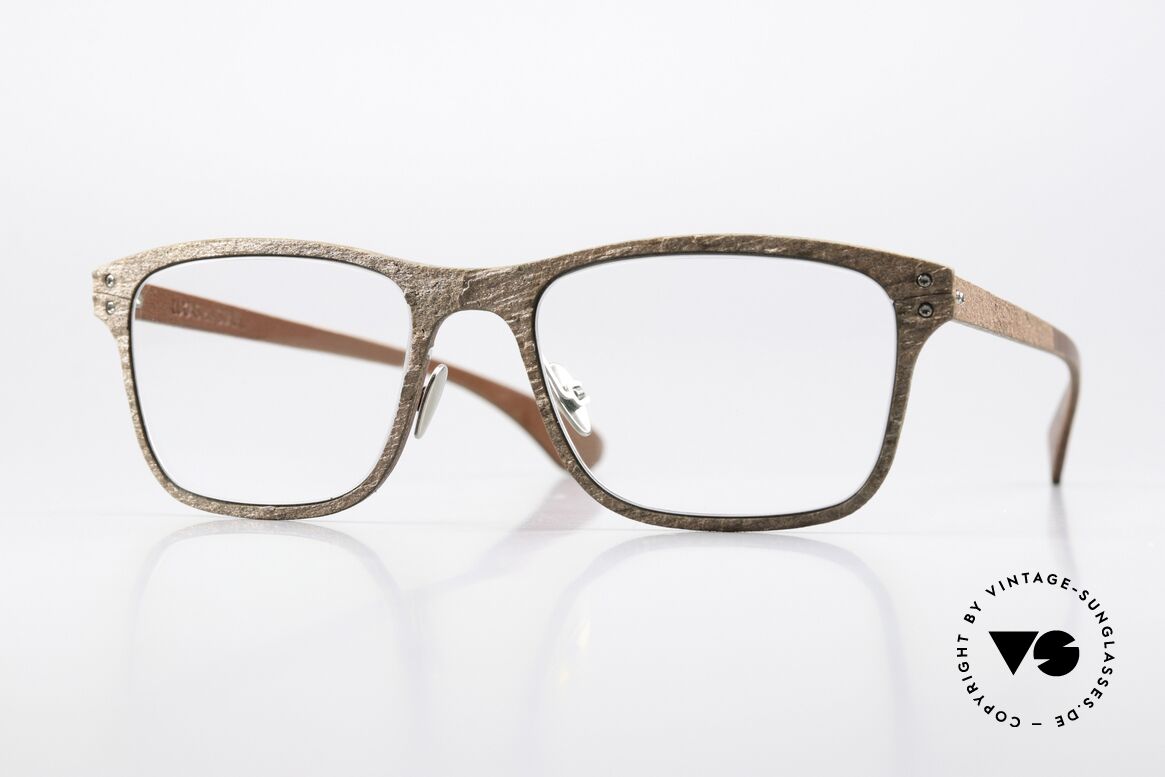 Lucas de Stael Stratus Thin 02 Copper Granite Leder Braun, LUCAS de STAËL, Stratus Thin 02, Gr. 51/20, col. 08, Passend für Herren
