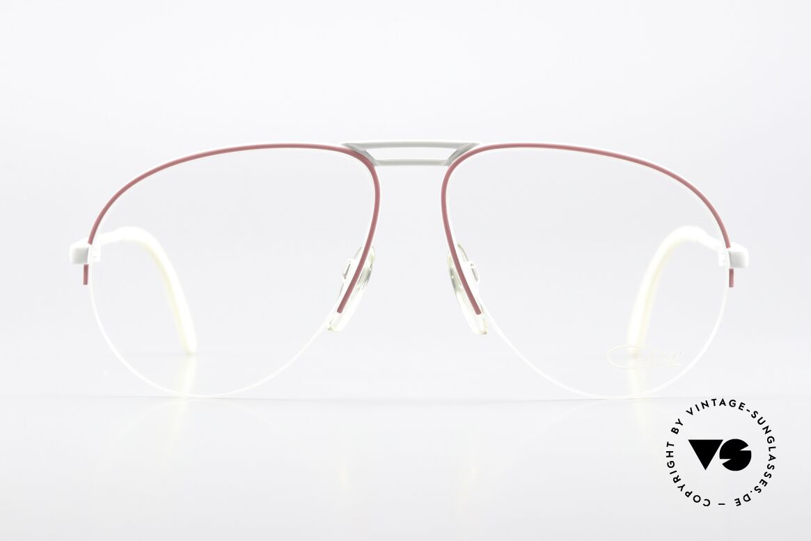 Cazal 726 West Germany Brille 1982, legendäres Pilotenbrillendesign der 80er, Passend für Herren und Damen