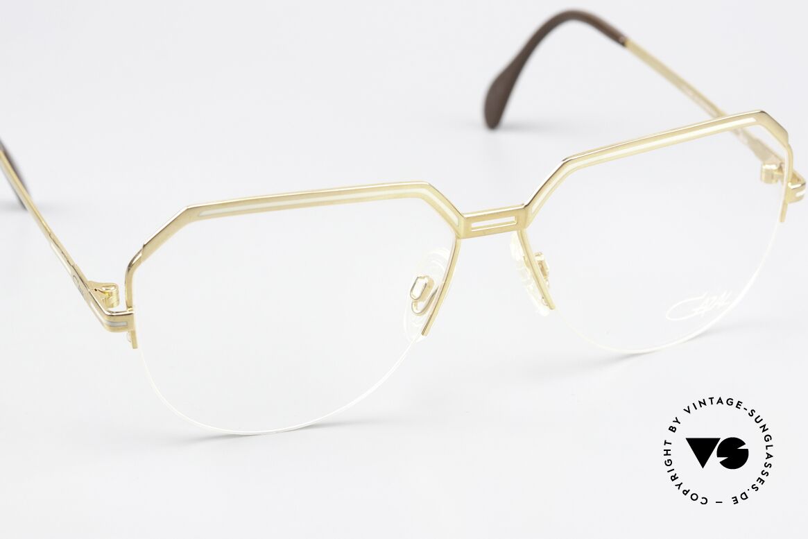 Cazal 732 Alte West Germany Brille 80s, ungetragen; wie alle unsere 80er Cazal Fassungen, Passend für Herren