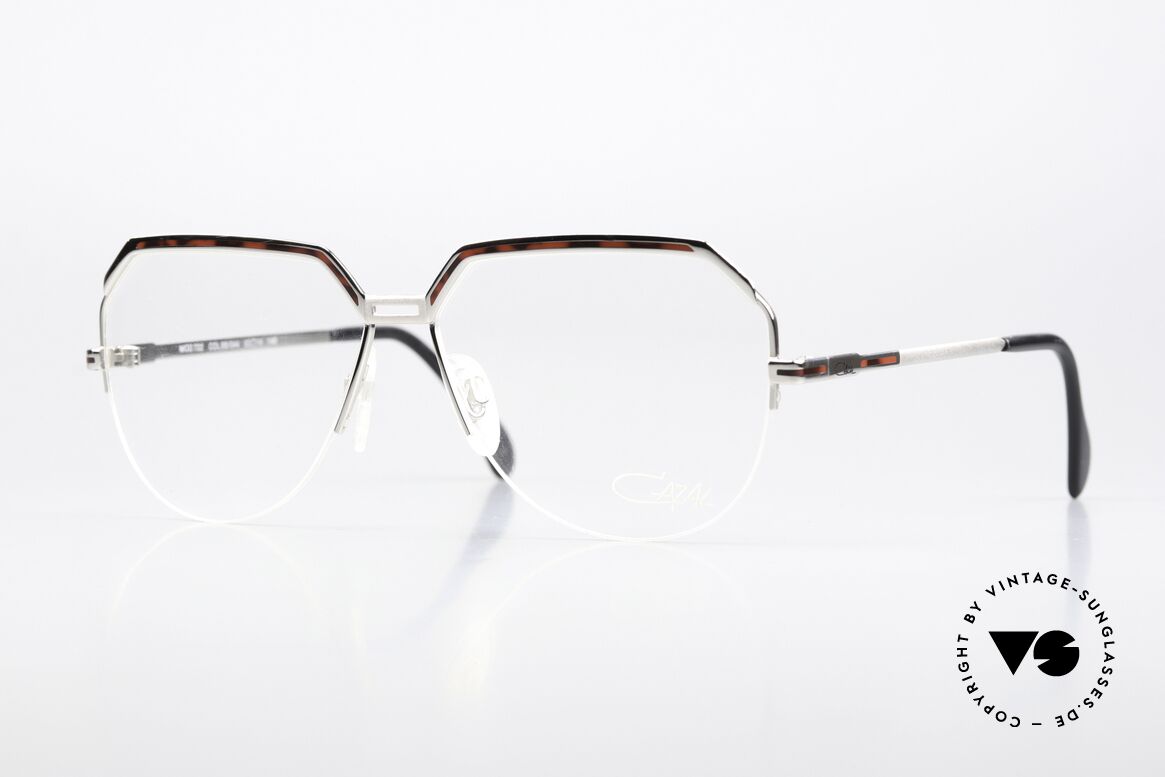 Cazal 732 Aviator Designerbrille 1987, alte Cazal Brille, M. 732, Gr. 60/14, col. 98/044, Passend für Herren