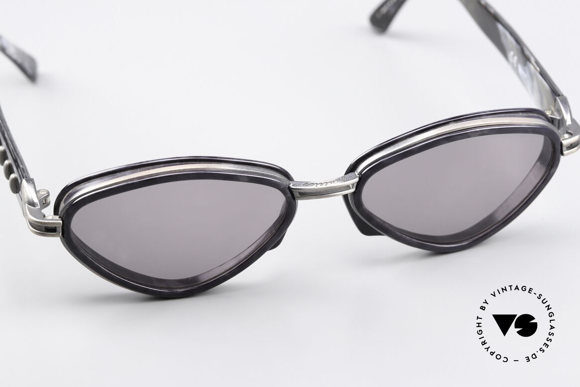 Jean Paul Gaultier 56-0015 Steampunk 90er Sonnenbrille, KEINE Retrosonnenbrille, sondern 35 Jahre alt, Passend für Herren und Damen