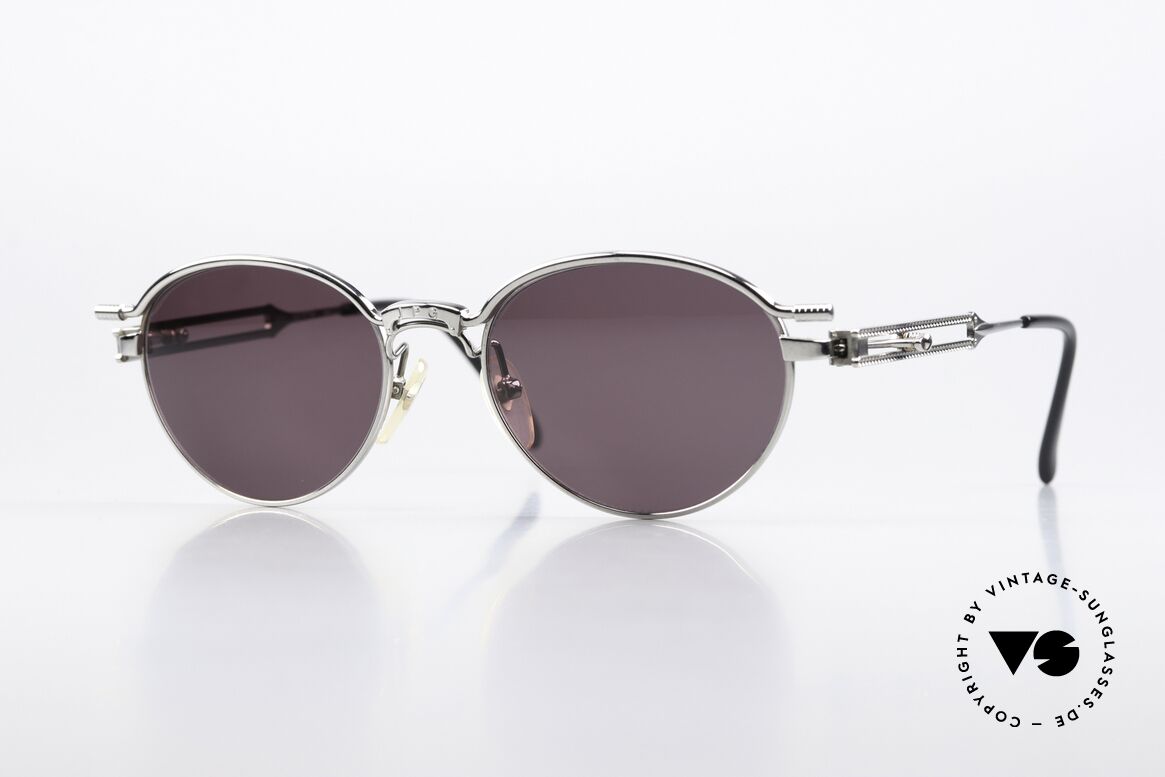 Jean Paul Gaultier 56-4172 Unisex Designerbrille 1992, seltene vintage Sonnenbrille von Jean Paul Gaultier, Passend für Herren und Damen