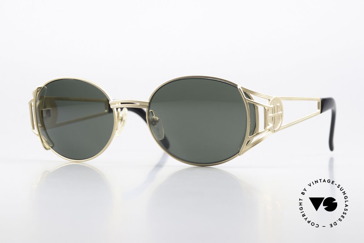 Jean Paul Gaultier 58-6102 True Vintage Sonnenbrille, hochwertiges & kreatives Jean Paul Gaultier Design, Passend für Herren und Damen