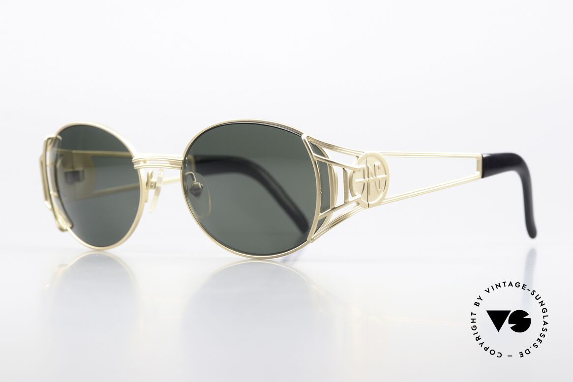 Jean Paul Gaultier 58-6102 True Vintage Sonnenbrille, heutzutage oft als "STEAMPUNK-Brille" bezeichnet, Passend für Herren und Damen