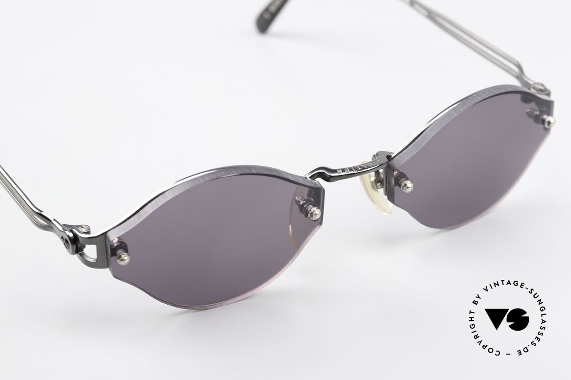 Jean Paul Gaultier 56-7111 Randlose Sonnenbrille 90er, KEINE Retromode, sondern ein altes Original von 1995, Passend für Herren und Damen