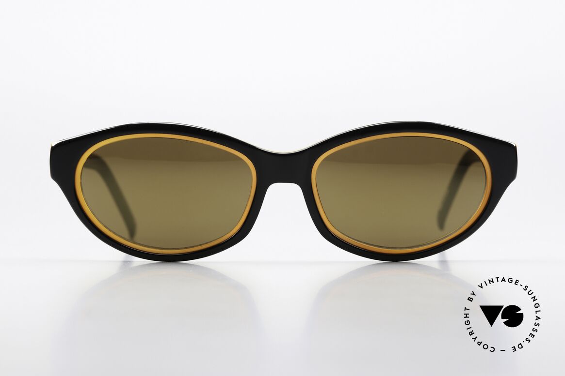 Jean Paul Gaultier 58-7204 Gold Verspiegelte Brille 1999, tolle Metall-Kunststoff-Kombination & Kolorierung, Passend für Herren und Damen