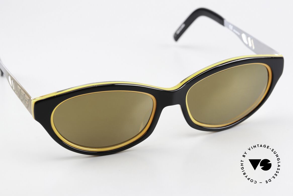 Jean Paul Gaultier 58-7204 Gold Verspiegelte Brille 1999, unbenutztes Original in absoluter Spitzen-Qualität, Passend für Herren und Damen