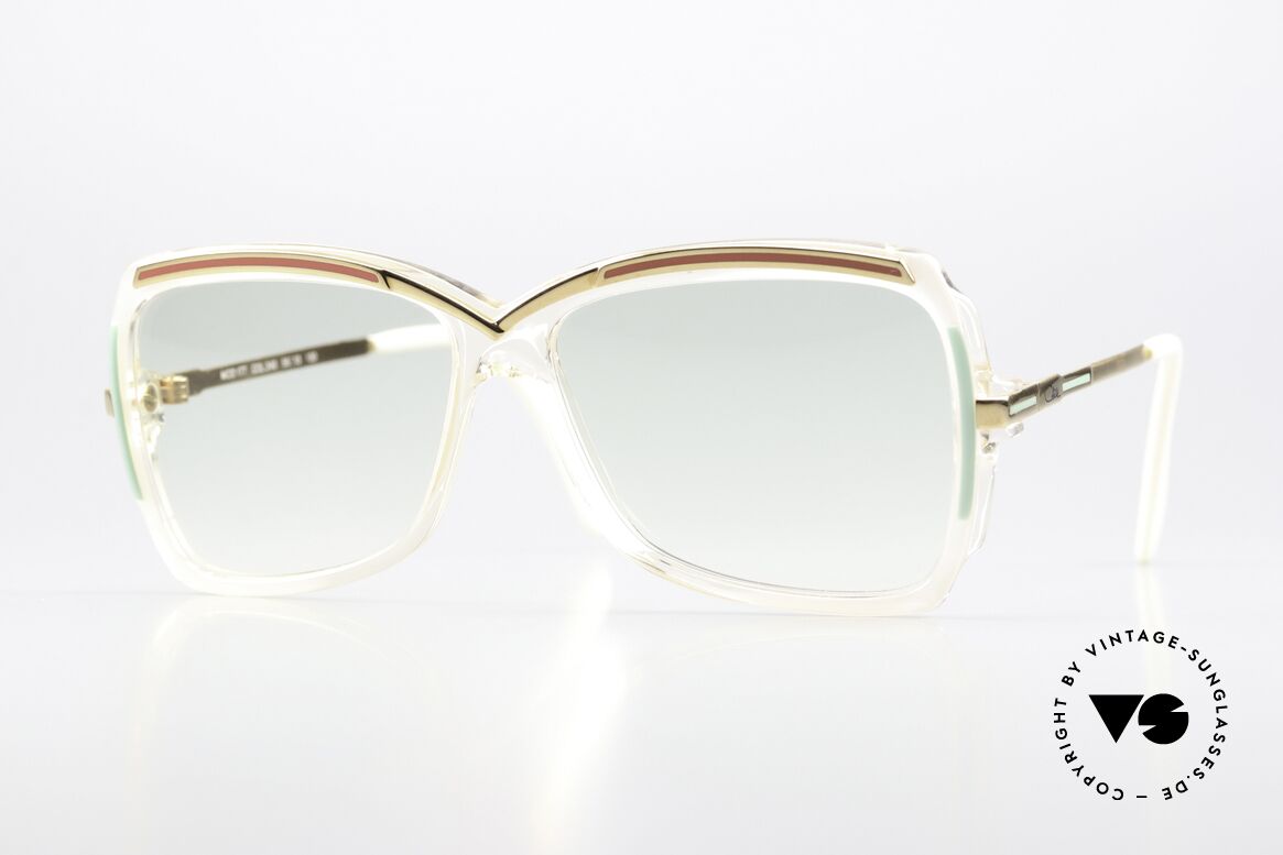 Cazal 177 Damen Designerbrille 1987, zauberhafte Cazal Designer-Sonnenbrille von 1987, Passend für Damen