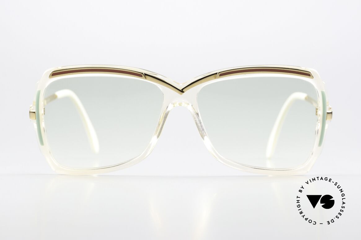 Cazal 177 Damen Designerbrille 1987, ein tolles altes Original und ein echter Hingucker, Passend für Damen