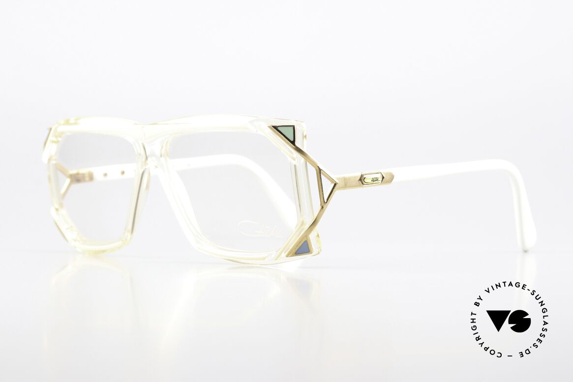 Cazal 184 Original 80er Hip Hop Brille, brilliante Rahmen-Creation von CAri ZALloni; CAZAL, Passend für Herren und Damen