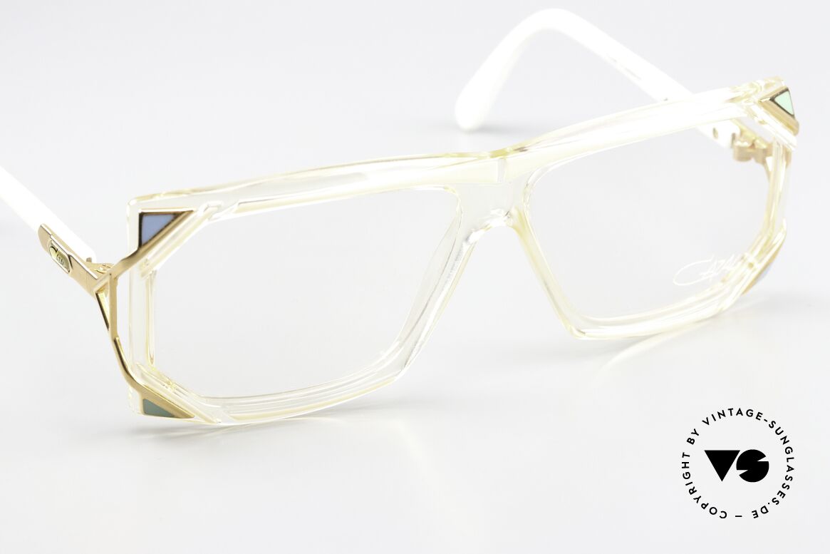 Cazal 184 Original 80er Hip Hop Brille, ungetragen (wie all unsere vintage Cazals), Gr. 57/11, Passend für Herren und Damen