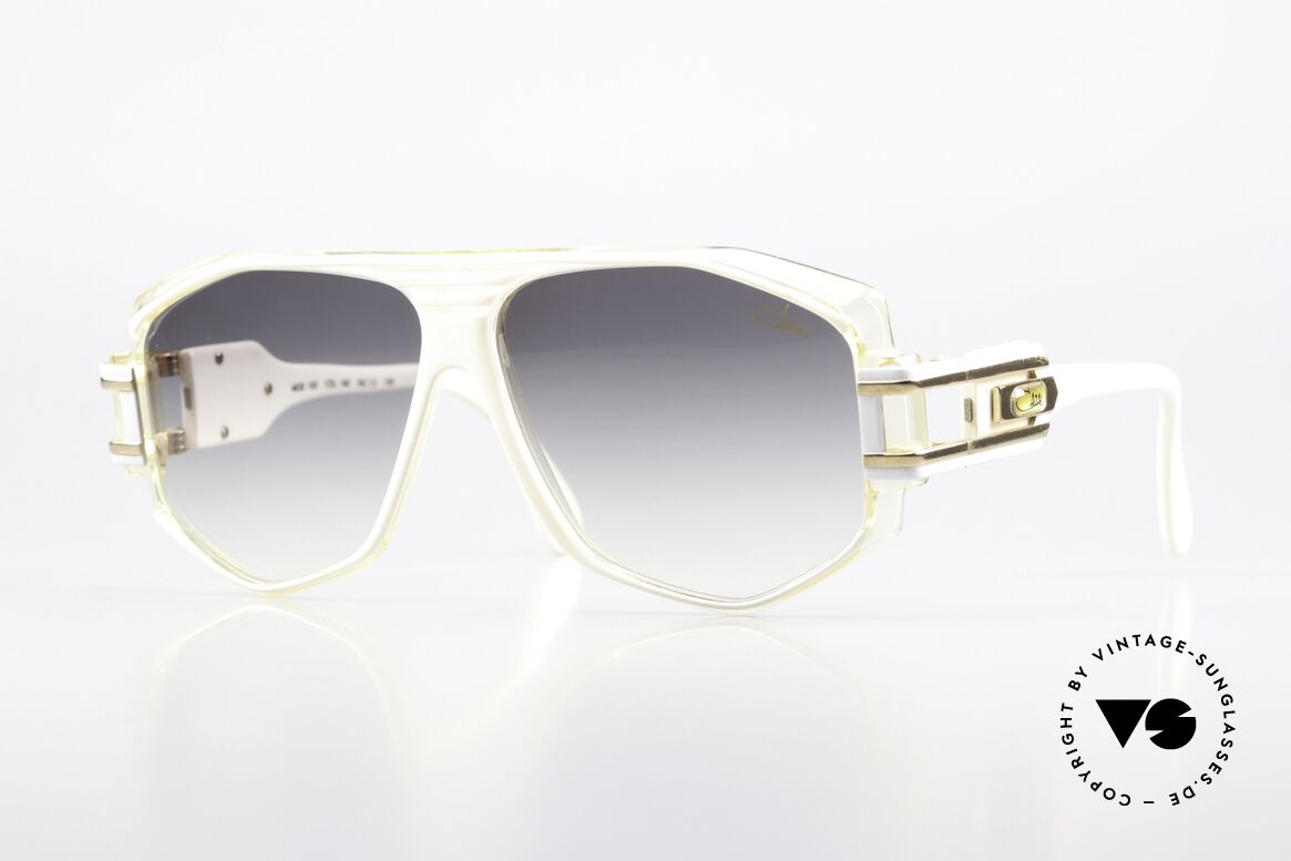 Cazal 163 HipHop Sonnenbrille 1987, berühmte vintage Hip Hop Szene-Brille von 1987, Passend für Herren