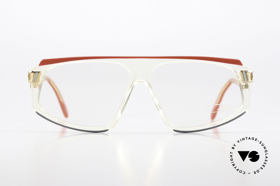 Cazal 170 Echt Vintage No Retrobrille, extravagantes Rahmen-Design aus den 80ern, Passend für Damen