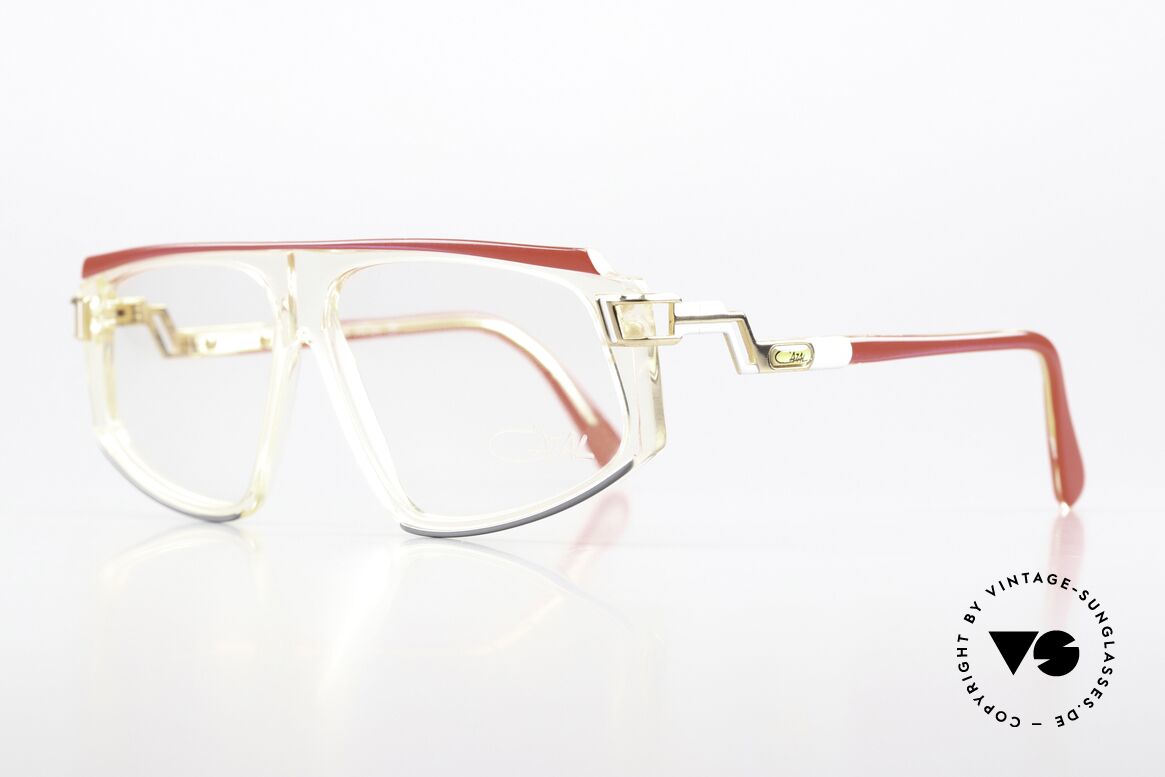 Cazal 170 Echt Vintage No Retrobrille, außergewöhnliche Form- und Farbgestaltung, Passend für Damen