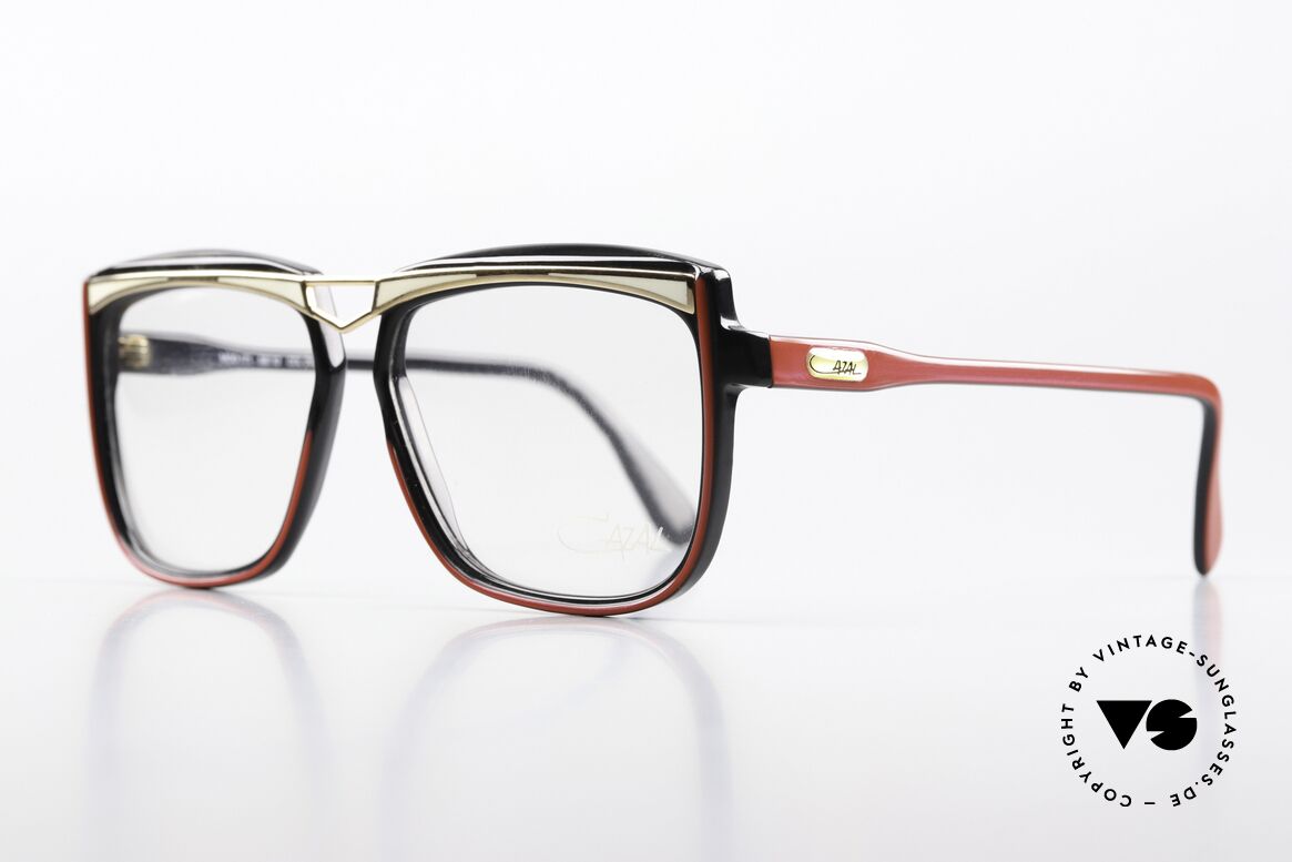 Cazal 171 80er HipHop Vintage Brille, Meisterstück vom legendären CAri ZALloni, Mr.CaZal, Passend für Herren und Damen