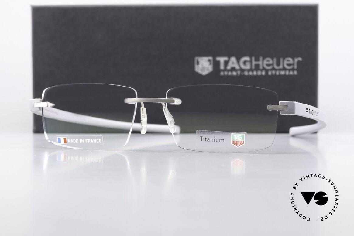 Tag Heuer 3941 Reflex Sportliche Brille Randlos, sportlicher und luxuriöser Lifestyle für Männer, Passend für Herren