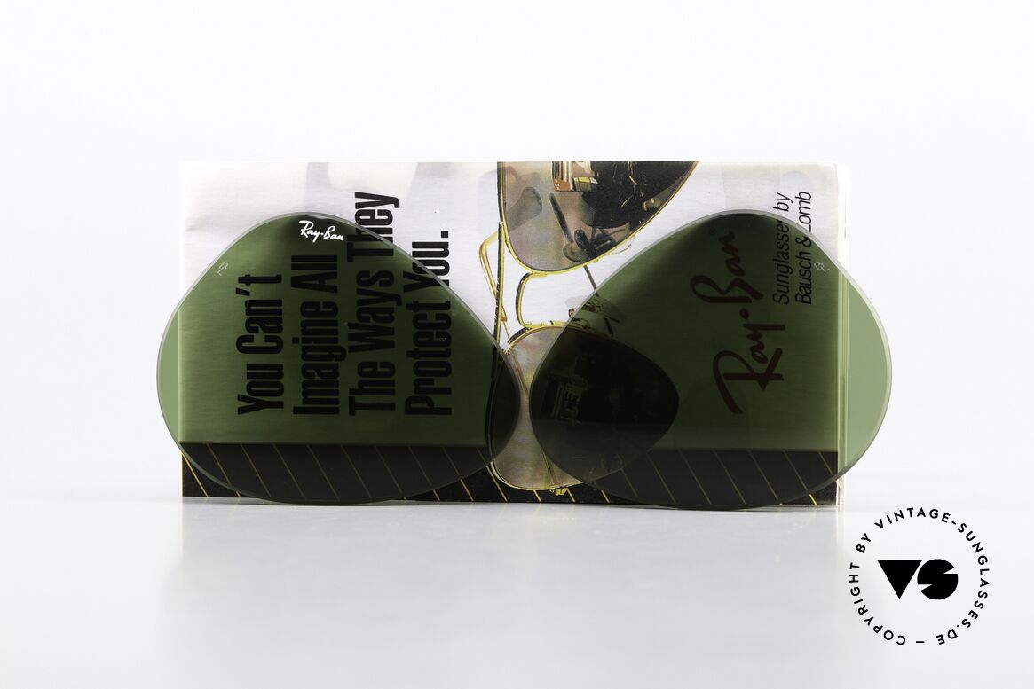 Ray Ban Aviator 62mm Lenses B&L USA Sonnengläser RB3, passend für Outdoors II, Large M. II, Schooter II, Passend für Herren und Damen
