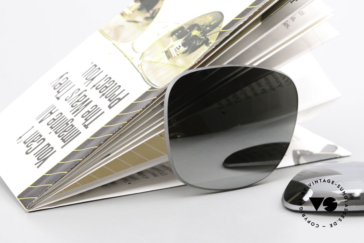 Ray Ban Wayfarer I Lenses B&L USA Silber Verspiegelt, passend für Wayfarer I = 50mm (5022 und 5024), Passend für Herren und Damen