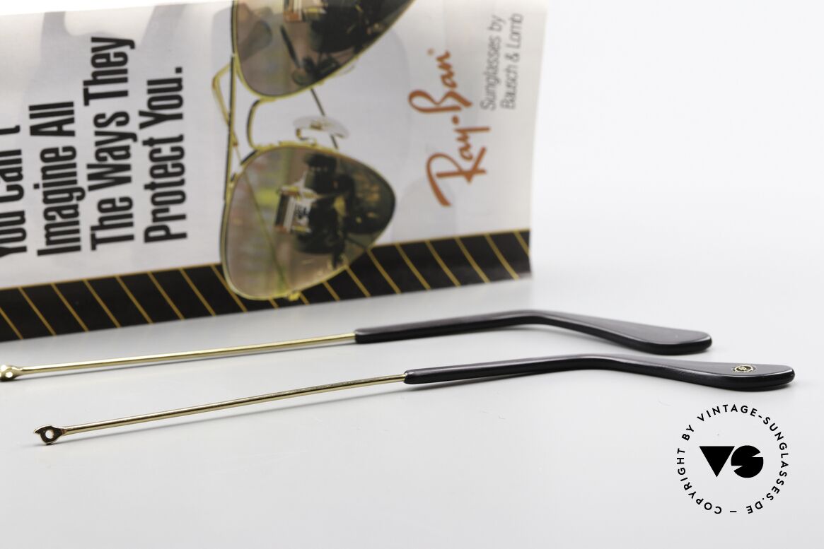 Ray Ban Precious Metals Temples Bügel Für Shooter Outdoors, Bügel für die alten Ray-Ban Precious Metals Modelle, Passend für Herren