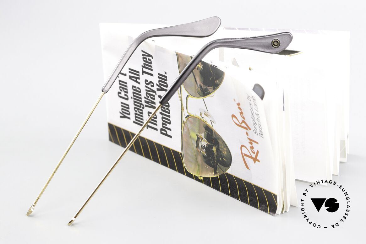 Ray Ban Precious Metals Temples Bügel Für Shooter Outdoors, z.B. Shooter, Outdoorsman in allen Größe 58 / 62mm, Passend für Herren