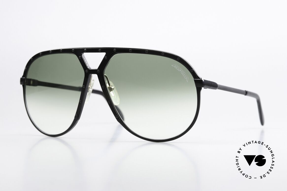Alpina M1 All Black Variante Von 1986, ALPINA M1 West Germany Sonnenbrille von 1986, Passend für Herren