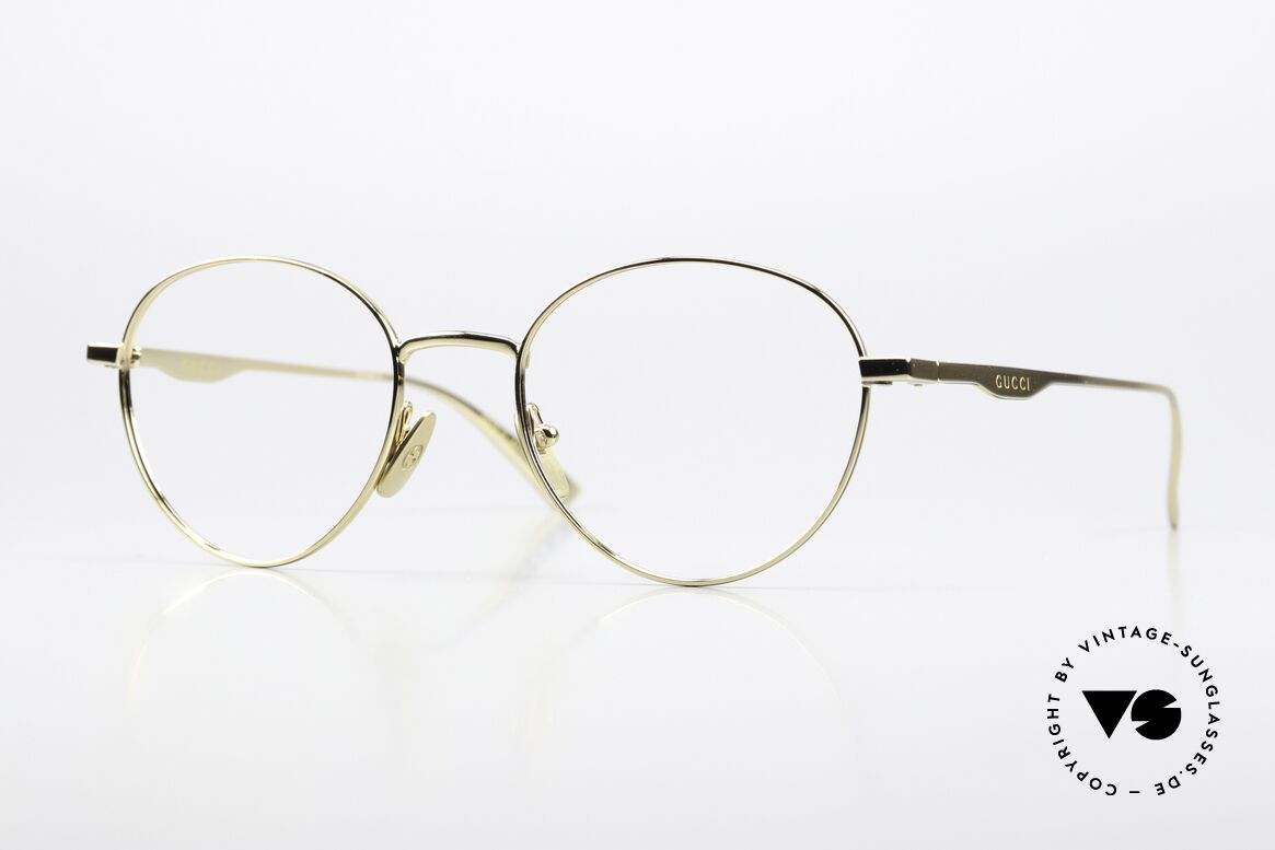 Gucci GG0337O Pantobrille Unisex 51mm, Gucci GG0337O Brille, Größe 51-20, 145, c. 001, Passend für Herren und Damen